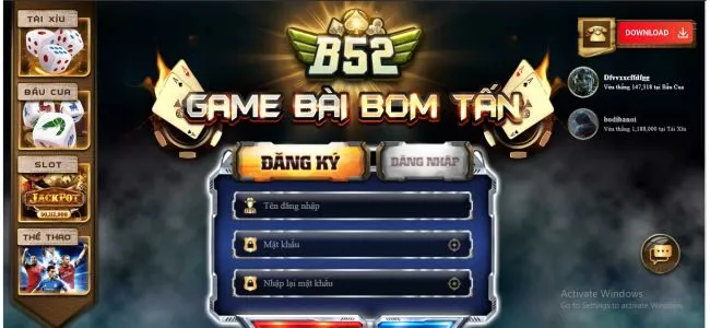 Các Bước Đăng Ký – Đăng Nhập Nhà Cái B52
